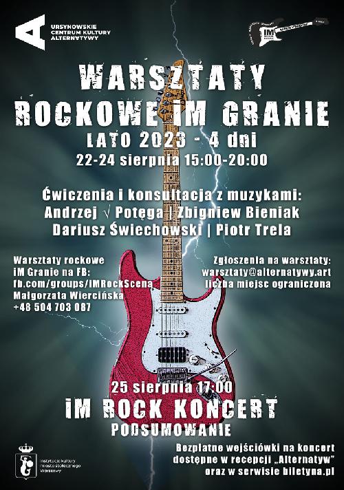 Warsztaty Rockowe iMGranie